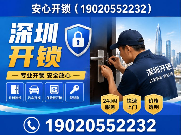 福田区保险柜开锁展示图