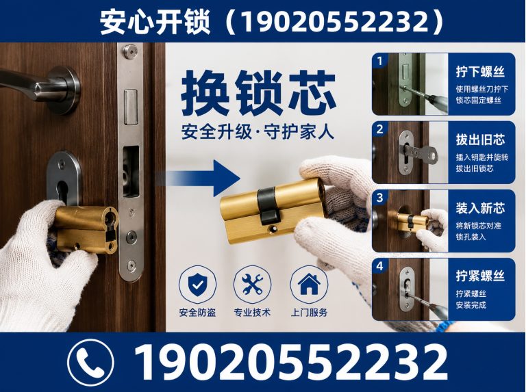 福田区换锁芯展示图